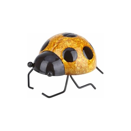 DRIVE Leppäkerttu Seinäkoriste Rauta Sarjakuva Leppäkerttu Hauska Koriste Käsityö Puutarha Lastenhuoneen Koristelu Luonnollinen Maalaistalotyyli 