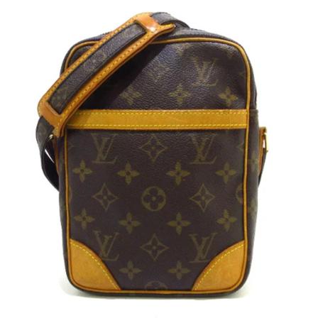 Louis Vuitton Vintage Pre-owned Danube Taske Brun, Herre Vintage Tasker, Størrelse: ONE Size