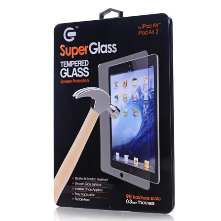 Skärmskydd iPad Air/Air 2 Extra Stark - Transparent