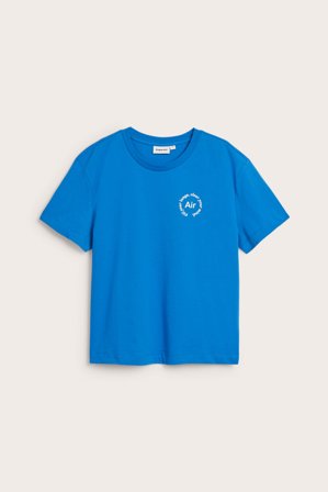 Kappahl | T-shirt med tryck Blå M | Blå