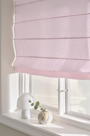 Jotex - Heisgardin i Lin Rosa - JONIE - Kjøp Lingardiner hos Jotex