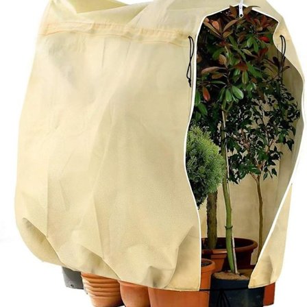 Plantebeskyttelse til vinter, frostbeskyttelse potteplante stor pose, potteplante, vinter