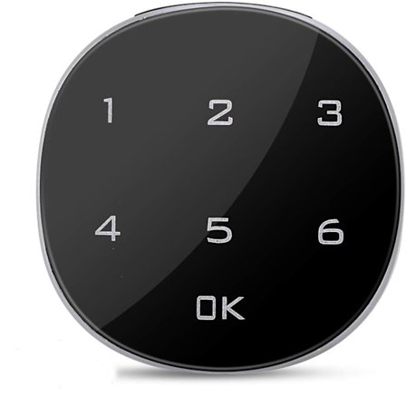 Touchscreen Elektronisk Lås Touchscreen Digital Elektronisk Kodet Lås til Skab Brevkasse Arkiv Sauna Skuffe