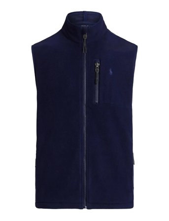 Polo Ralph Lauren | Brushed Fleece Mockneck Vest | L