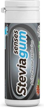 Lemon Pharma SteviaGum Black Senses Gomme Da Masticare All'Anice