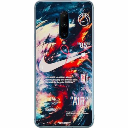 Oneplus 7t Pro Genomskinligt Skal Fast Nike