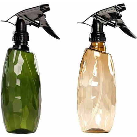 500ml Sprayflaskor, 2 st Tom Sprayflaska Plast Trigger Pumpflaska Växtvattensprayflaska Spruta Trädgårdsväxtflaska