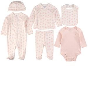 Kids - Ralph Lauren 7-piece Delicate Pink Multi Gift Set 0-3 Months - Clothing sets - 0-3 months - Pink