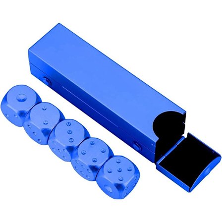 Peli Dice Polyhedral Dice SININEN