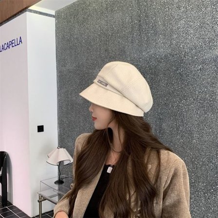 Beret Cap French Artist Hat BEIGE