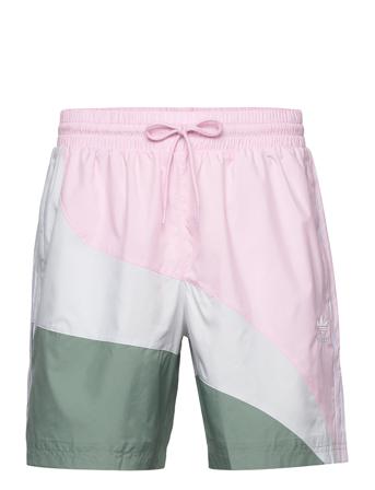 Swirl Woven Shorts Shorts Sport Shorts Rosa Adidas Originals*Betinget Tilbud