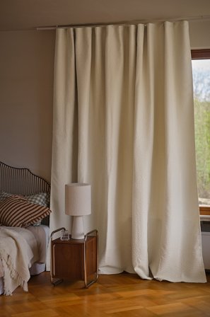 Jotex - Blendingsgardin - 1 Lengde - Ekstra Bred Naturhvit - NOCTIS - Kjøp Multifunksjonsgardiner hos Jotex