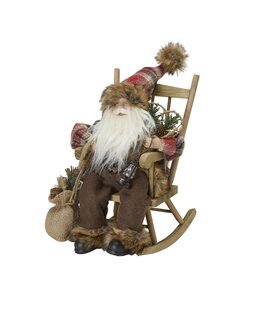 Wichtel im Schaukelstuhl Rot - Linea