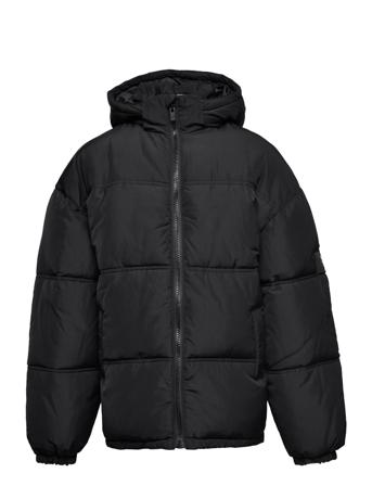 Over D Heavy Puffa Jacket Foret Jakke Sort Lyle & Scott Junior