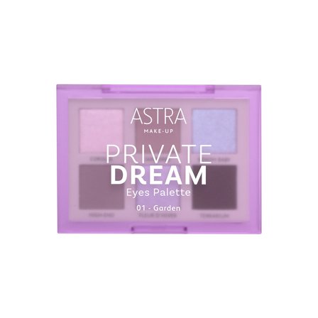 ASTRA MAKEUP PRIVATE DREAM eyes palette 01 GARDEN 4,5g - Palette occhi