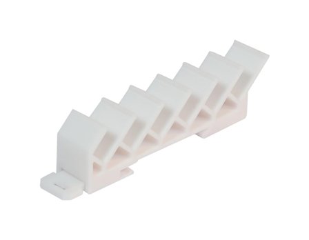 Shelly / 6-fach WAGO Typ 221 Halter für die Hutschiene