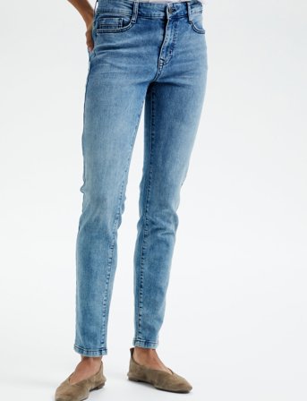 Saint Tropez Mollysz Mw Slim Jeans - Blue - 27
