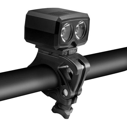 MTB-lampe, cykelforlygte USB genopladelig kraftig LED-cykel L