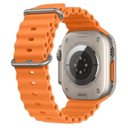 Apple Watch Series 8 (41mm) klockarmband i silikon - Orange