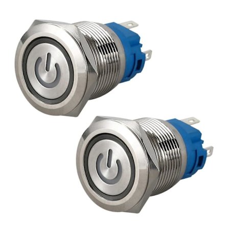 2X 220V Tryckknapp