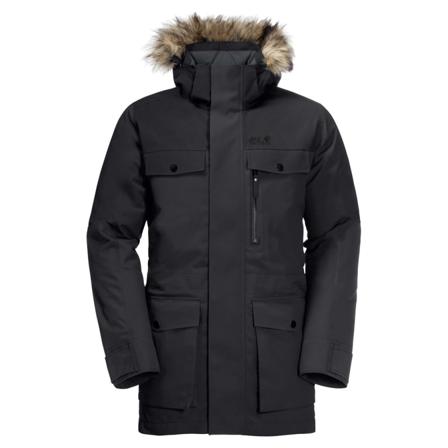 Jack Wolfskin Men's Glacier Bay Parka Men down-lined parkas Black S