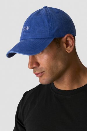 ICANIWILL - Washed Retro Cap Virtual Blue - sportkleding van ICIW