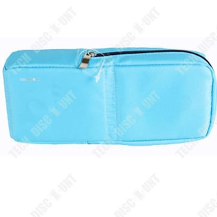 Pennfodral - TD - Enkla - Nylon 290D - Stor kapacitet - Blå