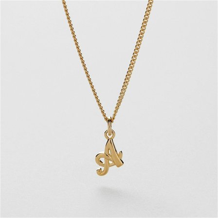 A Vintage Letter Necklace