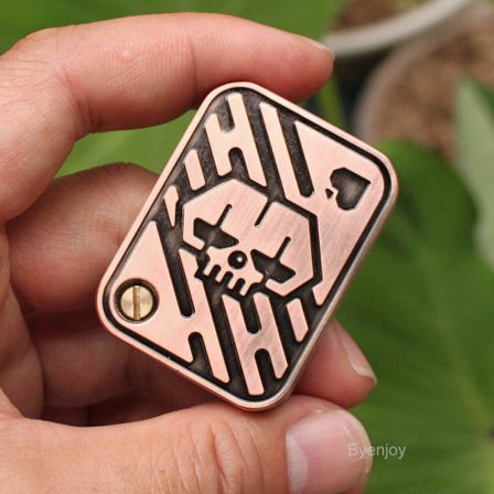 Click Clicker Poker Slider Push Card Hand Fidget decompression EDC Toy gift