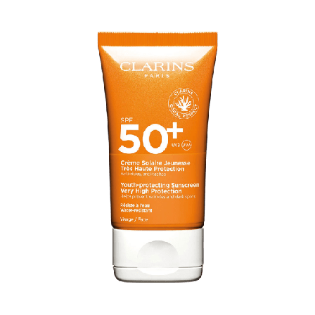 Clarins Youth-protecting Sunscreen Very High Protection SPF50 Face Solskydd & solvård Unisex 50 ML