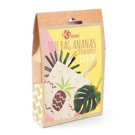 Ananas gör-det-själv tygpåssats