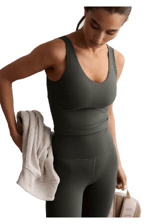 aim'n Sense Bralette Träningskläder Dam Grön L