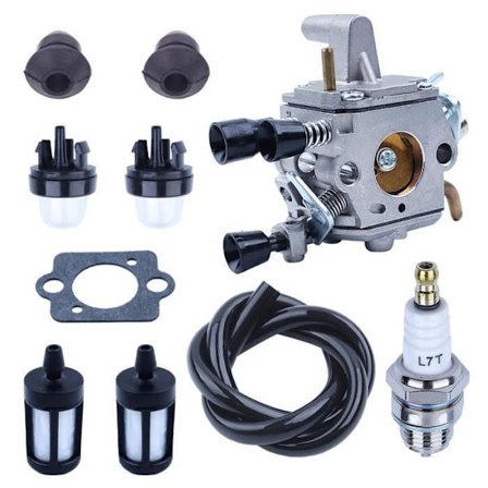 Förgasare Primer Bulb Bränslefilter Slang Kit Kompatibel Med Stihl FS250 FS120 FS200 FS300