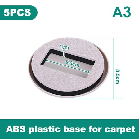 5 st Kontorsstol Hjulstoppare Möbel Hjulkoppar