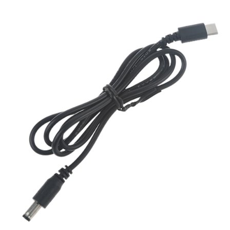 200 cm USB C PD til 12V 5.5x2.1mm strømkabel til router bærbar computer LED-lampe printermodemmer notebook computer