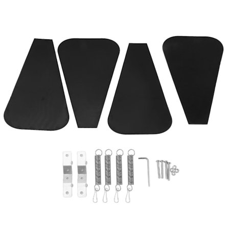 Egernbeskyttelse til fuglefoderhus, plastikstangmontering, egernsikkert fuglehus, udendørs