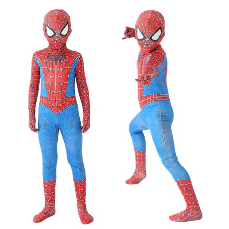 Mub- Rød Sort Spiderman Kostume Spider Man Dragt Spider-man Kostumer Børn Børn Spider-Man Cosplay Tøj halloween kostume