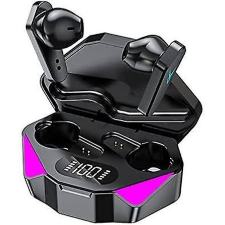 Wireless Earbuds Low Latency Waterproof Mic Noise Cancelling Gaming Earbuds Bt 5.0 Touch Enabled