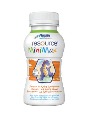Resource MiniMax næringsdrikk, Banan-aprikos, 2x200 ml