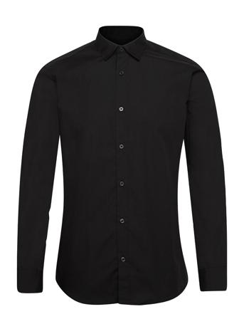 Jjjoe Shirt Ls 2 Pack Skjorte Business Sort Jack & J S
