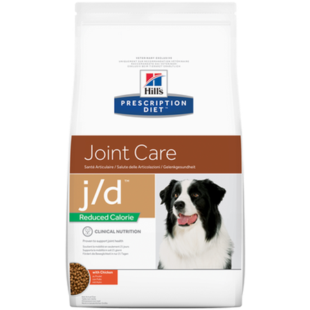 Hill's Prescription Diet Dog - j/d Joint Care Reduced Calorie Chicken - Dry Dog Food 12 kg - Hund - Hundefôr & hundemat - Veterinærfôr for hund - 