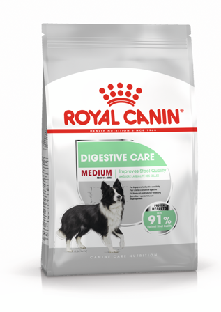 Royal Canin - Digestive Care Adult Medium tørrfôr for hunder 12 kg - Hund - Hundefôr & hundemat - Tørrfôr for hund - ZOO.no