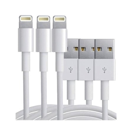 Extra kvalitativa USB-kablar till iPhone och iPad, 1 meter (3-pack)