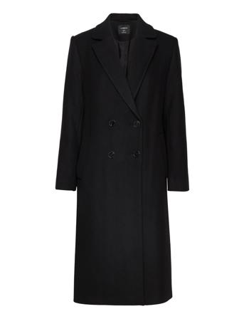 Coat Winona Solid Outerwear Coats Winter Coats Svart Lindex