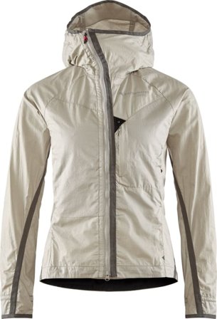 Klättermusen Ansur Hooded Wind Jacket Women's Women unlined jacket Beige M