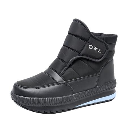Unisex Plyschfoder Booties Rund Tå Platform Casual Warm Shoe