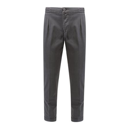 Kiton Broek , Grijs , Heren , Maat: W32