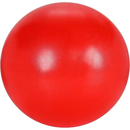 Blød Pilates bold, 23-25 cm lille fitness bold med oppustelig sugerør