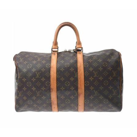 Louis Vuitton Vintage, Weekend Bags Bruin, unisex, Maat:ONE Size