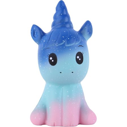 Enhjørning Hest Galaxy Squishy Slow Rising Squeeze Toys Stress R